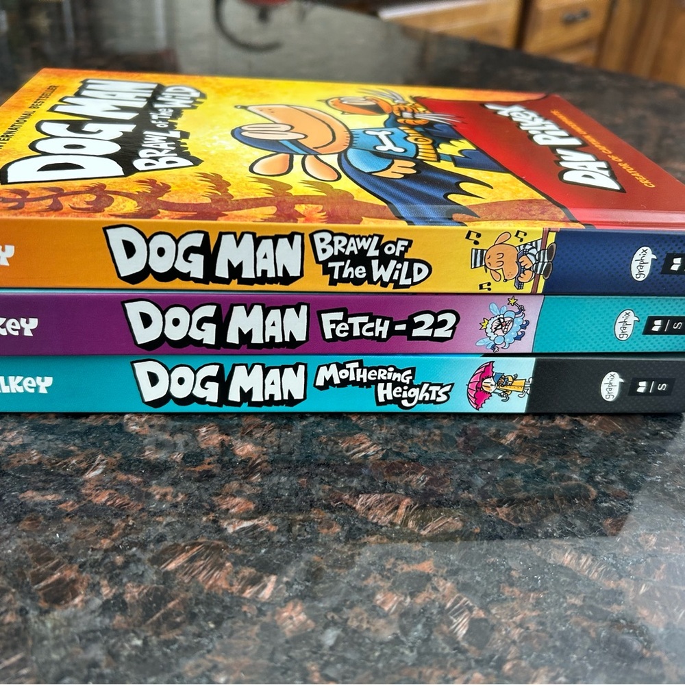 Dog Man Book Set - Vibrant Collection